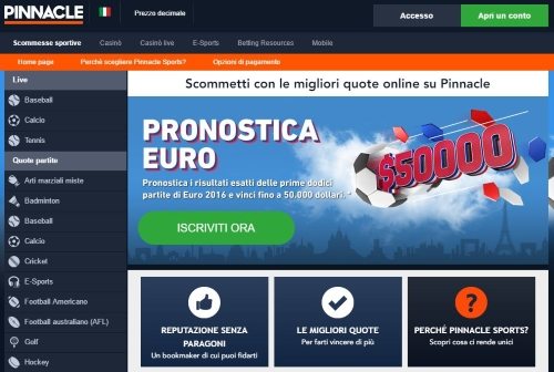 Pinnacle Italia