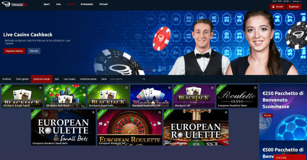 TornadoBet Casinò