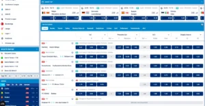 1XBet palinsesto sportivo e scommesse live
