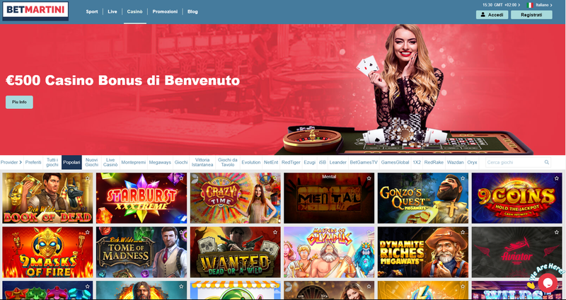 betmartini casino