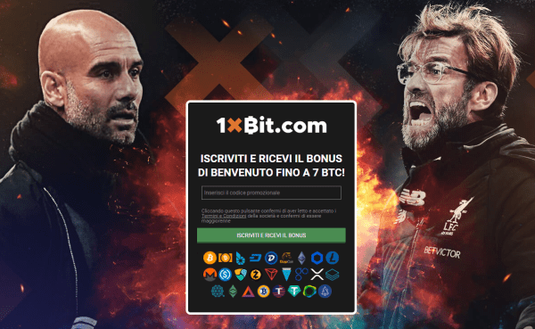 1xbit registrazione - iscrizione