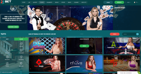 22bet casinò