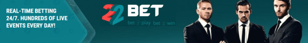 22Bet - Miglior sito scommesse com