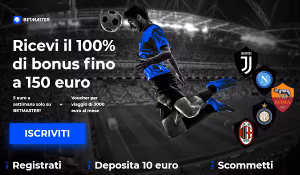 Betmaster bonus scommesse truffa