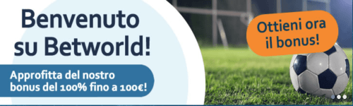 Betworld bonus