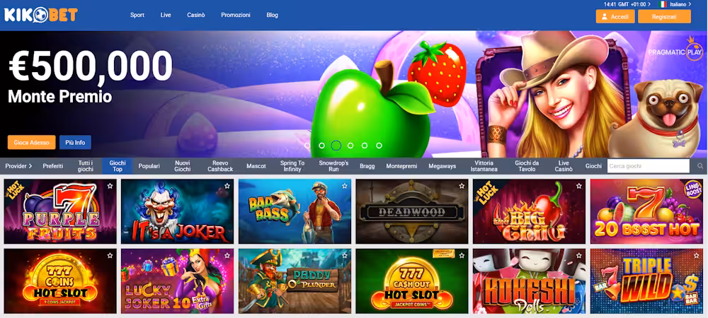 kikobet casinò giochi