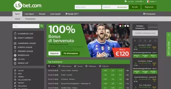 LSbet scommesse e casino online LSbet homepage scommesse sportive e casino online non ADM