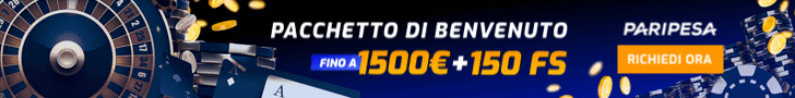paripesa bonus casinò