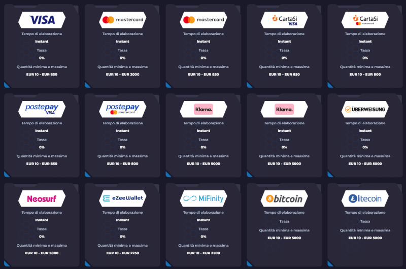 powbet metodi di deposito e prelievo