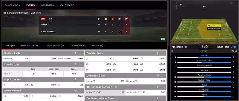 select.bet scommesse live