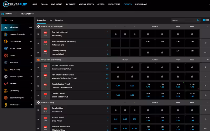 scommesse esports - by silverplay