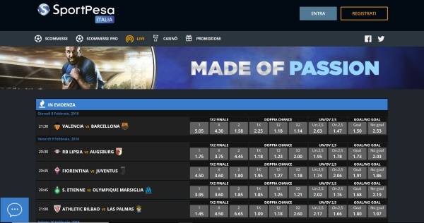 SportPesa Italia