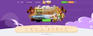 Cookie Casino Hompage